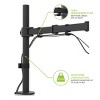Kanto DML1000 Fully Adjustable Single Arm Desktop Monitor Mount - 3 of 4