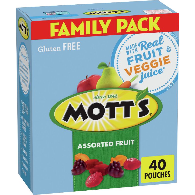 Mott&#39;s Assorted Fruit - 40ct, 1 of 10