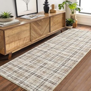 Hallway Runner Rug Washable Vintage Distressed Area Rugs Non Slip Laundry Rug Runner Floor Carpet Runners for Hallways Entryway Laundry - 1 of 4