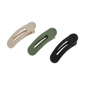 Unique Bargains Women's Fashion Hollow-out Hair Clips 3 Pcs - 1 of 4