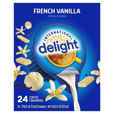 International Delight French Vanilla Coffee Creamer Singles - 24ct/0.44 fl oz