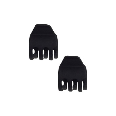 Kitsch Eco-Friendly Medium Claw Clips 2pc set - Black