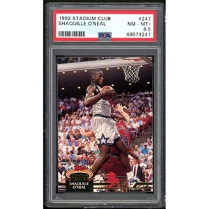 Shaquille O'Neal Rookie Card 1992-93 Stadium Club #247 PSA 8.5 - 1 of 2