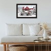 Tree Farm Wagon Black Framed Wall Art for Living Room, Bedroom Wall Art Print for Home Decor by Lori Deiter - 2 of 4