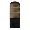 Bella Depot Modern 3 Shelf Open Arched Bookcase Cabinet Display Cabinet - 4 of 4