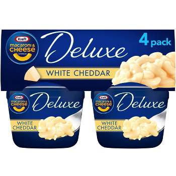 Kraft Deluxe White Cheddar Cups - 9.56oz/4ct
