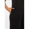 Women's Ribbon Back Waffle Jumpsuit - mono b - 4 of 4