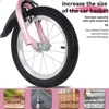 Vynxaria Sporty Kids Bike with Training Wheels & Stand, Adjustable Saddle, for Boys & Girls Ages 5-10 - 4 of 4