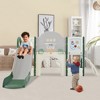 VYNXARIA Green 9 - in - 1 Independent Spaceship - Style Play Set for Kids: Slide, Climb & Beyond - 2 of 4