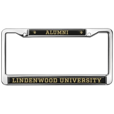 Lindenwood University Alumni Logo Full Size Standard License Plate Metal Frame