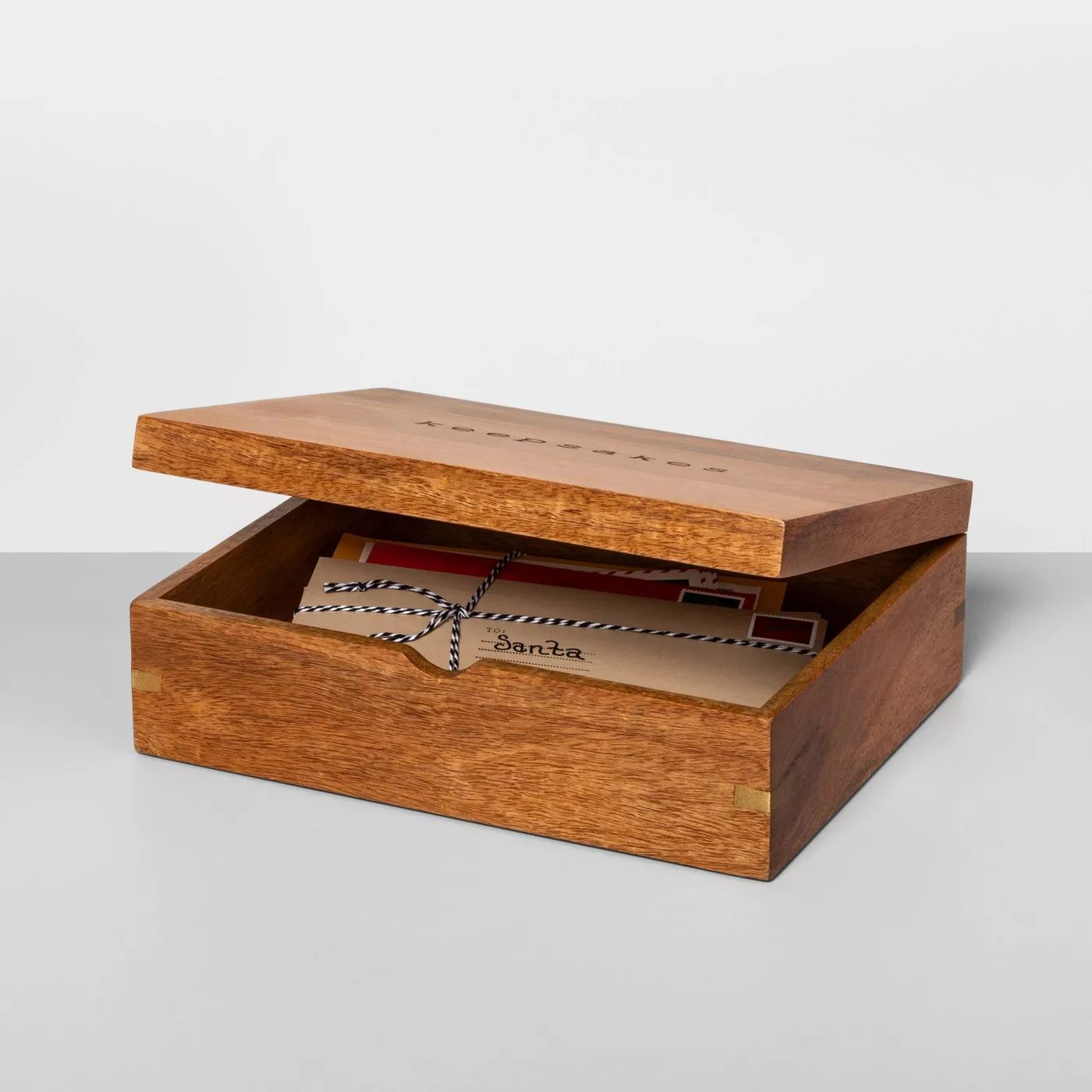 Keepsake Box Wood - Hearth & Hand™ with Magnolia - image 2 of 4