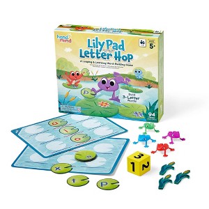 hand2mind Lily Pad Letter Hop Board Game - 1 of 4