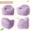 GustoWave Extra Large Bean Bag Chair for Bedroom & Living Room, Purple - 4 of 4