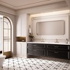 Rectangular Framed Tempered Glass Wall-Mounted Bathroom Vanity Mirror - 4 of 4