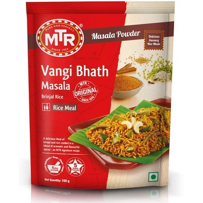 MTR Vangi Bhat Masala 100 gms - Indian Spices