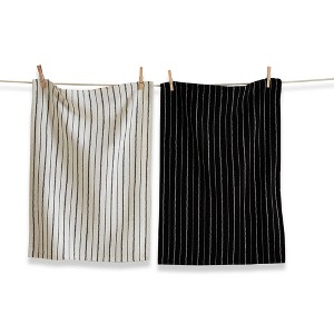 tag Black Tie Stripe Dishtowel Set Of 2 - 1 of 2