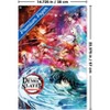 Trends International Demon Slayer: Swordsmith Village - Key Art 2 Unframed Wall Poster Print Clear Push Pins Bundle 14.725" x 22.375" - 3 of 4