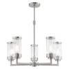 Livex Lighting Hillcrest 5 - Light Chandelier in  Brushed Nickel - 4 of 4