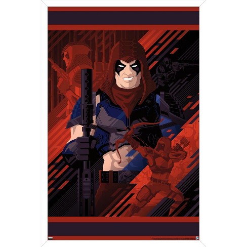 Trends International G.i. Joe - Zartan Framed Wall Poster Prints White ...