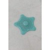 Umbra Starfish Drain Cover/Hair Catcher, Surf Blue - image 4 of 4