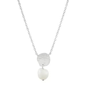 Silpada 'Eternally' Sterling Silver Freshwater Pearl Pendant Necklace, 18" + 2" - 1 of 4