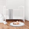 Sweet Jojo Designs Boy or Girl Gender Neutral Unisex Baby Tummy Time Playmat Woodland Friends Grey and White - 2 of 4