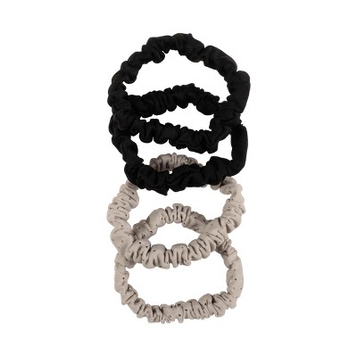Goody Sport Thin Scrunchie - 4pk - Black/Gray - image 3