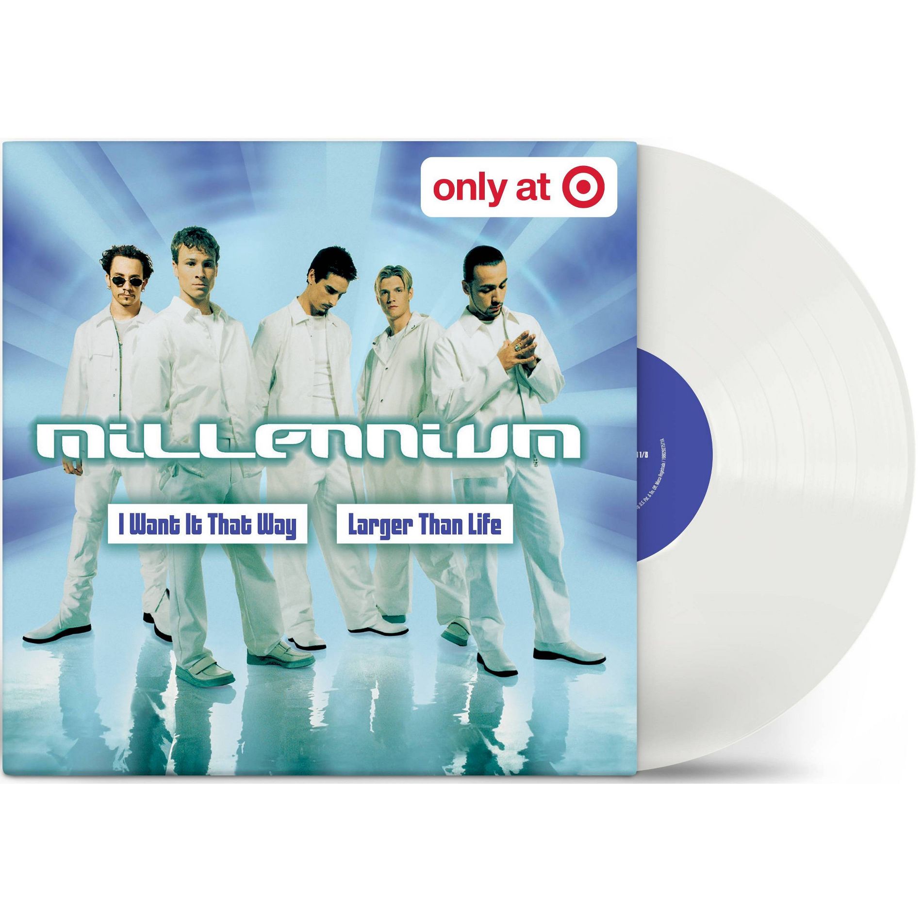 Backstreet Boys Tiny Vinyl Edition - I Want It That Way/Larger than life (Target Exclusive, vinyl 4 inch)
