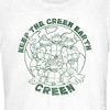 Juniors Womens Teenage Mutant Ninja Turtles Keep the Earth Green T-Shirt - 2 of 4