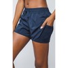 90 Degree By Reflex Womens Lux 2-in-1 Running Shorts with Drawstring - 4 of 4