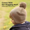 KeaBabies Muff Baby Beanie, Baby Hat for Baby Boys, Girls, Winter Hats for Kids, Newborn, Infant, Toddler 0-36 months - 3 of 4