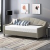 Twin Mavert Contemporary Upholstered Daybed Beige - Christopher Knight Home - image 2 of 4