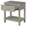 NicBex Modern Nightstand with Single Drawer and Open Lower Shelf Minimalist Bedside Table End Table for Bedroom, Living Room - 4 of 4