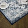 Machine Washable Area Rug Non Slip Non Shedding Rug Boho Vintage Low Pile Carpet Foldable Stain Resistant Rugs for Bedroom Living Room - 4 of 4
