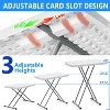 Musment TV Tray Table, Adjustable TV Tray Tables, Folding Table Trays, Multifunctional TV Table, 30 Inch, White - 3 of 4