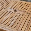 Nestor Acacia Wood Rectangle Expandable Dining Table - Natural - Christopher Knight Home: Water-Resistant, Seats 6 - 4 of 4