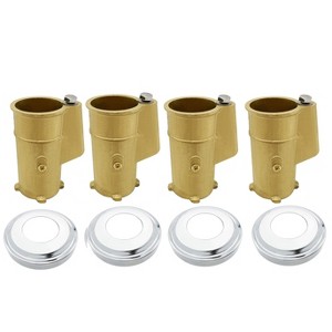 Poolzilla Hand Rail Anchor with Added Escutcheon - 1 of 4