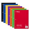 C-Line® 1-Subject Notebook, 70 Page, Wide Ruled, Green, Pack of 12 - 4 of 4