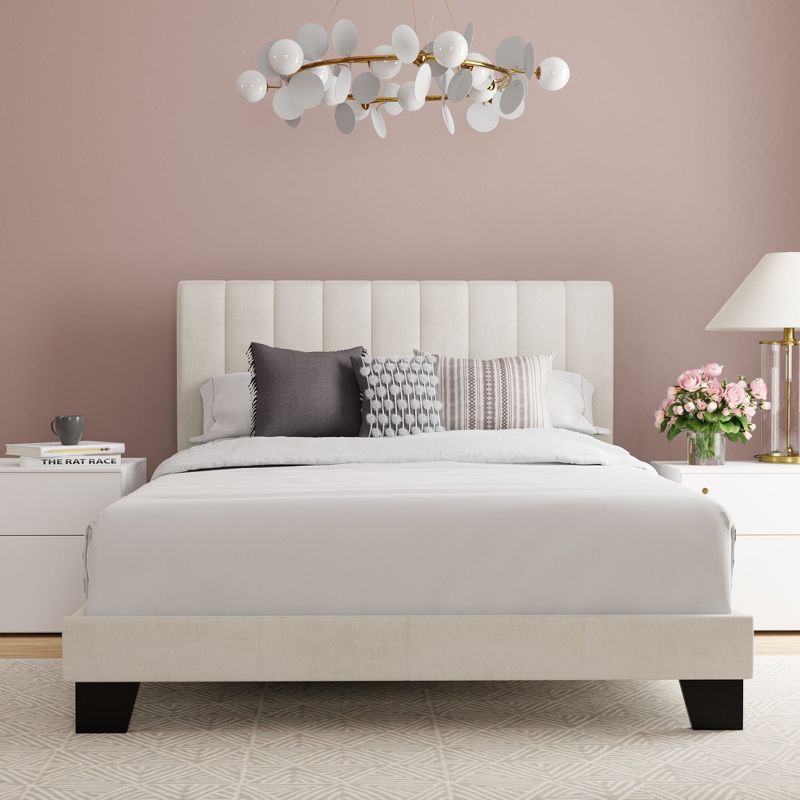Crestone Upholstered Adjustable Height Platform Bed - Hillsdale Furniture, 3 of 17