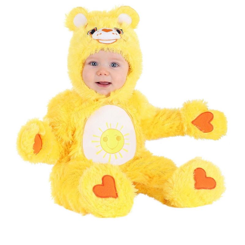 HalloweenCostumes.com Care Bears Infant Funshine Bear Costume., 1 of 4