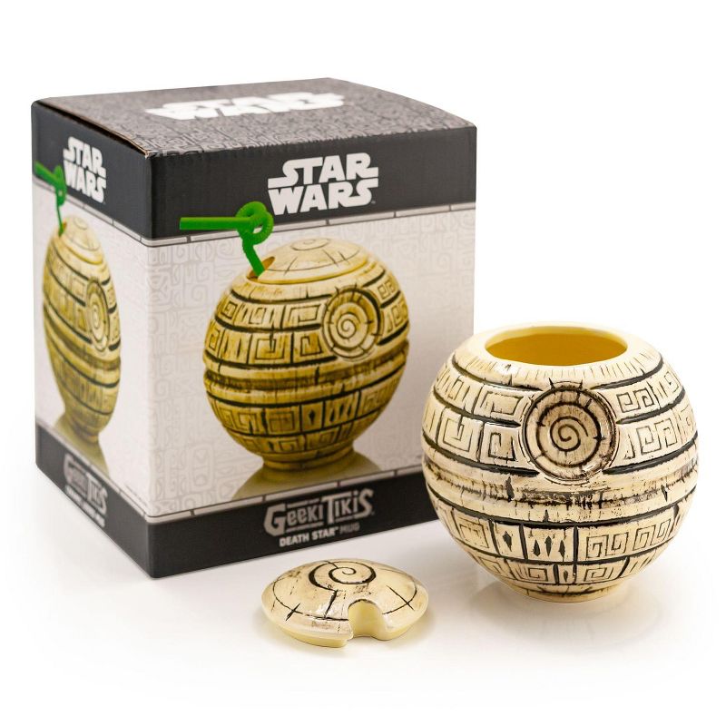 Beeline Creative Geeki Tikis Star Wars Death Star Ceramic Mug | Holds 24 Ounces, 4 of 7