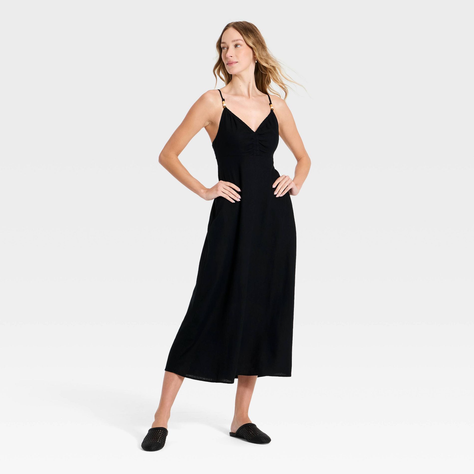 Women's Beaded Maxi Sundress - Universal Thread