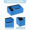 Unique Bargains PU Leather Magnetic Base Easy to Clean Multipurpose Paper Towel Holder 10.4 x 6.5 x 4.7 Inch 1 Pc - 3 of 4