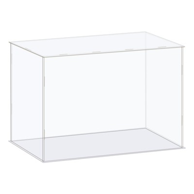 Unique Bargains Acrylic Dustproof Protection Showcase for Collectibles Display 1 Pcs