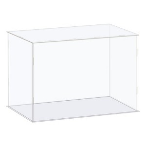 Unique Bargains Acrylic Dustproof Protection Showcase for Collectibles Display 1 Pcs - 1 of 3