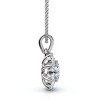 Pompeii3 1/2Ct Lexi Diamond Pendant 14k Gold 18" Necklace Lab Created EF/VS - 2 of 4