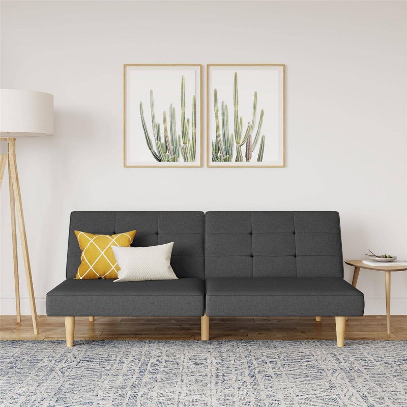 Bowie Upholstered Futon - Room & Joy, 4 of 15