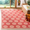 Linden LND181 Power Loomed Indoor/Outdoor Rugs - Safavieh - 2 of 3