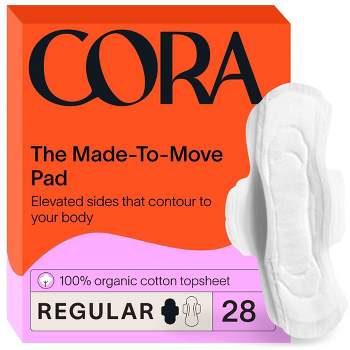 Cora Made to Move Regular Pad - 28ct