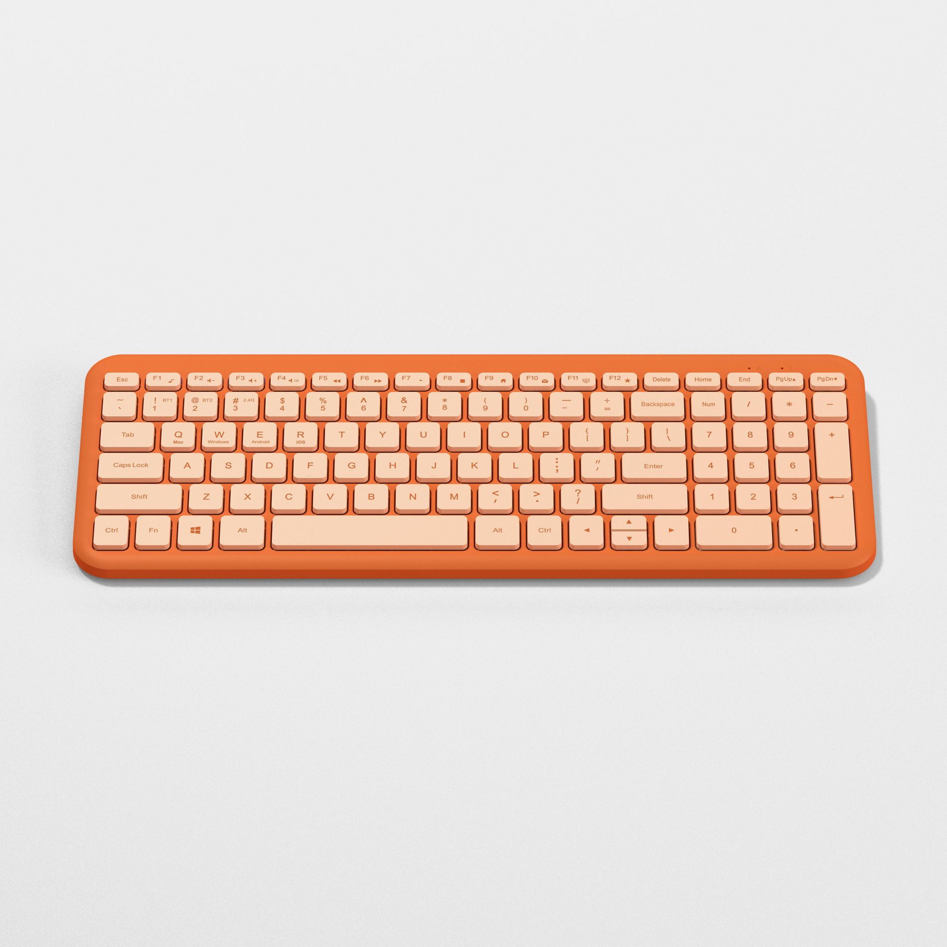 Orange Seasonal Color Full Size Keyboard - heyday™
